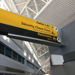 Gate 47 at airport