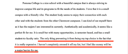 Leslie's description of Pomona.