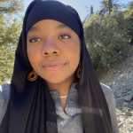 head shot of Hasana Parker outside